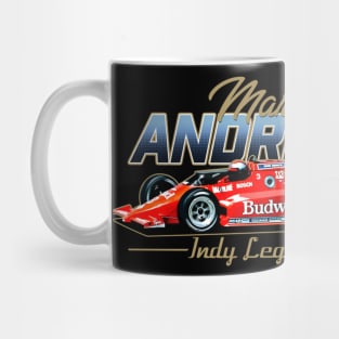 Mario Andretti Legends 80s Retro Mug